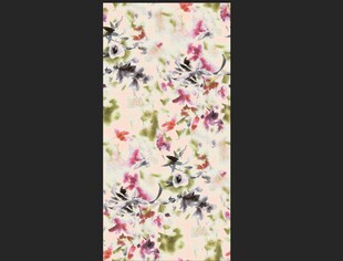 花卉图案布料纹理