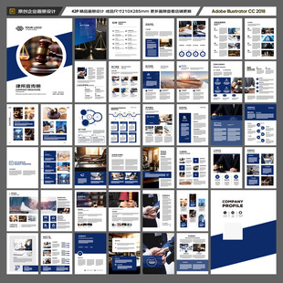 大气律师事务所画册