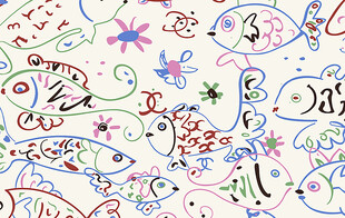 精美民族风花纹图案