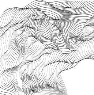 抽象线条构成的动感图案