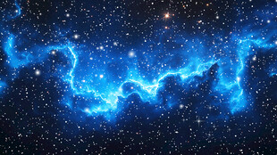 蓝色星空