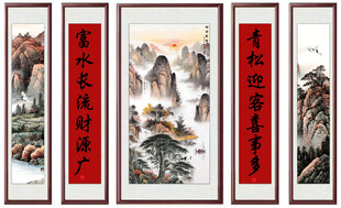 中堂国画鸿运当头