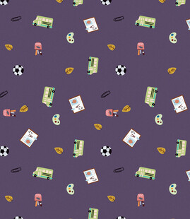 复古游戏元素无缝图案