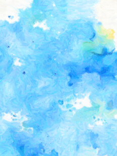 蓝色水彩抽象背景纹理