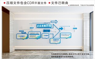 现代企业文化墙