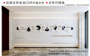 现代企业文化墙