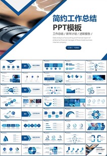 生物医疗科技DNA模板PPT