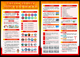 2025年全民国防教育月
