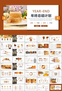 纯天然蜂蜜蜂王浆蜜蜂养殖PPT