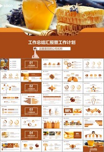 纯天然蜂蜜蜂王浆蜜蜂养殖PPT