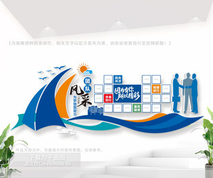 企业团队风采文化墙