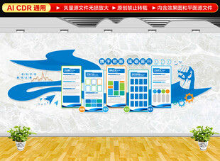 企业公司文化墙