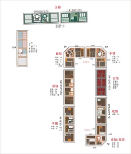 黄金珠宝陈列道具