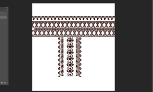 复古胶片元素图案设计