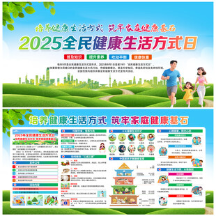 2025全民健康生活方式宣传月