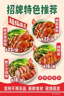 烧鹅饭招牌推荐