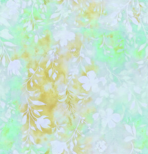 清新淡雅花卉水彩纹理图