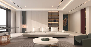 现代简约风格客厅空间