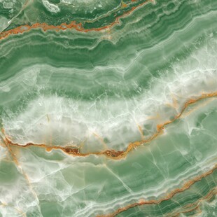 翠绿大理石纹理特写