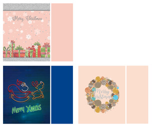 圣诞手提袋版面