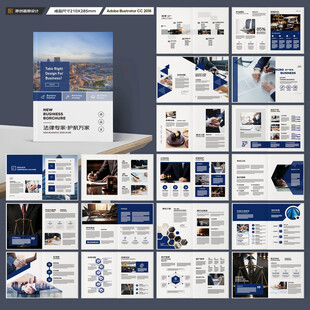 律师事务所画册版式设计