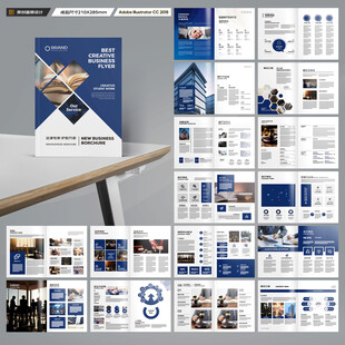 律师事务所画册版式设计