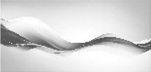 动感线条波浪镂空图案