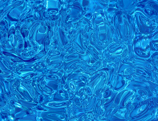 蓝色水波纹理背景图