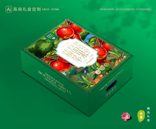 苹果包装 红富士礼盒