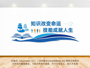 职业教育文化墙