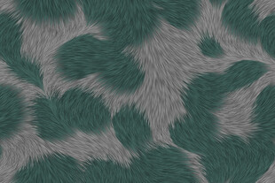 灰绿豹纹毛绒面料纹理