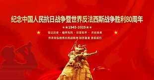 抗战胜利80周年大会背景