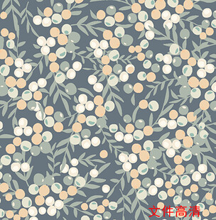 清新碎花图案背景