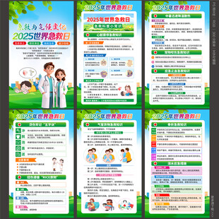2025年世界急救日海报