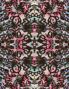 抽象多彩几何图案纹理