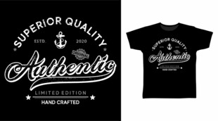 复古风高品质态度印花T恤