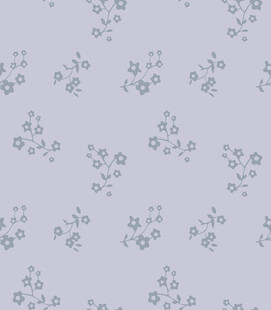 浅蓝底简约小花纹图案