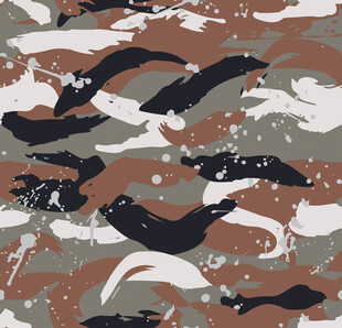 迷彩图案纹理设计