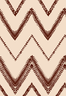 棕色锯齿纹几何图案背景