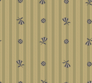 条纹底花卉图案背景