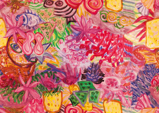 缤纷多彩的抽象图案世界