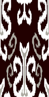 黑白对称花纹图案