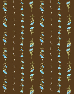 棕色底花卉图案纹理