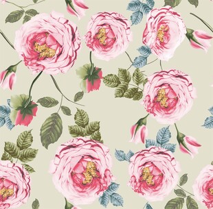 粉色花卉图案背景纹理
