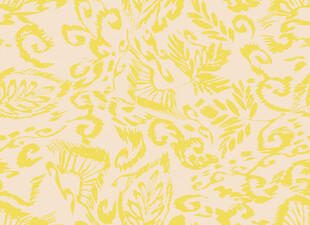 黄色花卉纹理图案背景