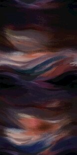 抽象流动色彩艺术画面