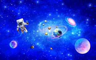 蓝色星空