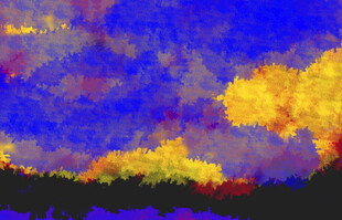 绚丽多彩的天空景观