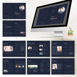 通用画册设计排版indd模板