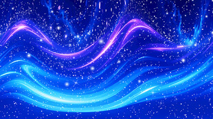 蓝色星空科技背景